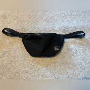 Ardene Black Fanny Pack With Clip “Started from a bottle, now I’m here”